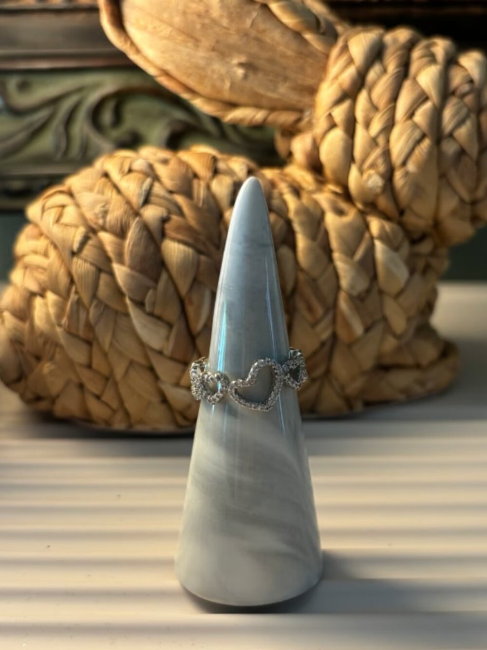 Heart CZ Ring